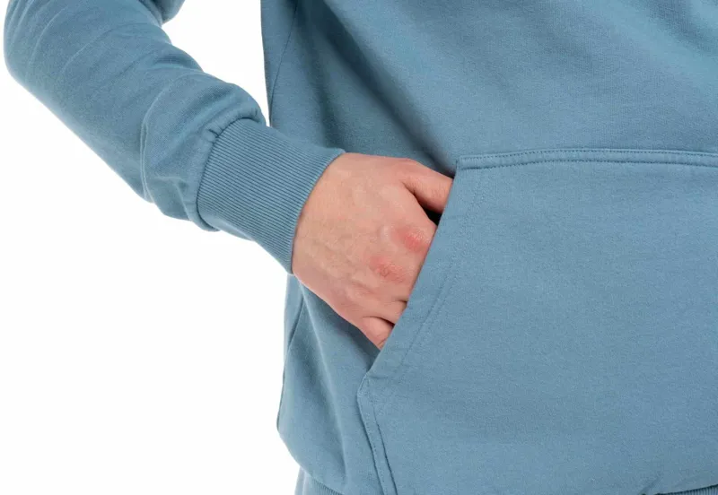 Cube Organic Hoodie Roots in Blue-2